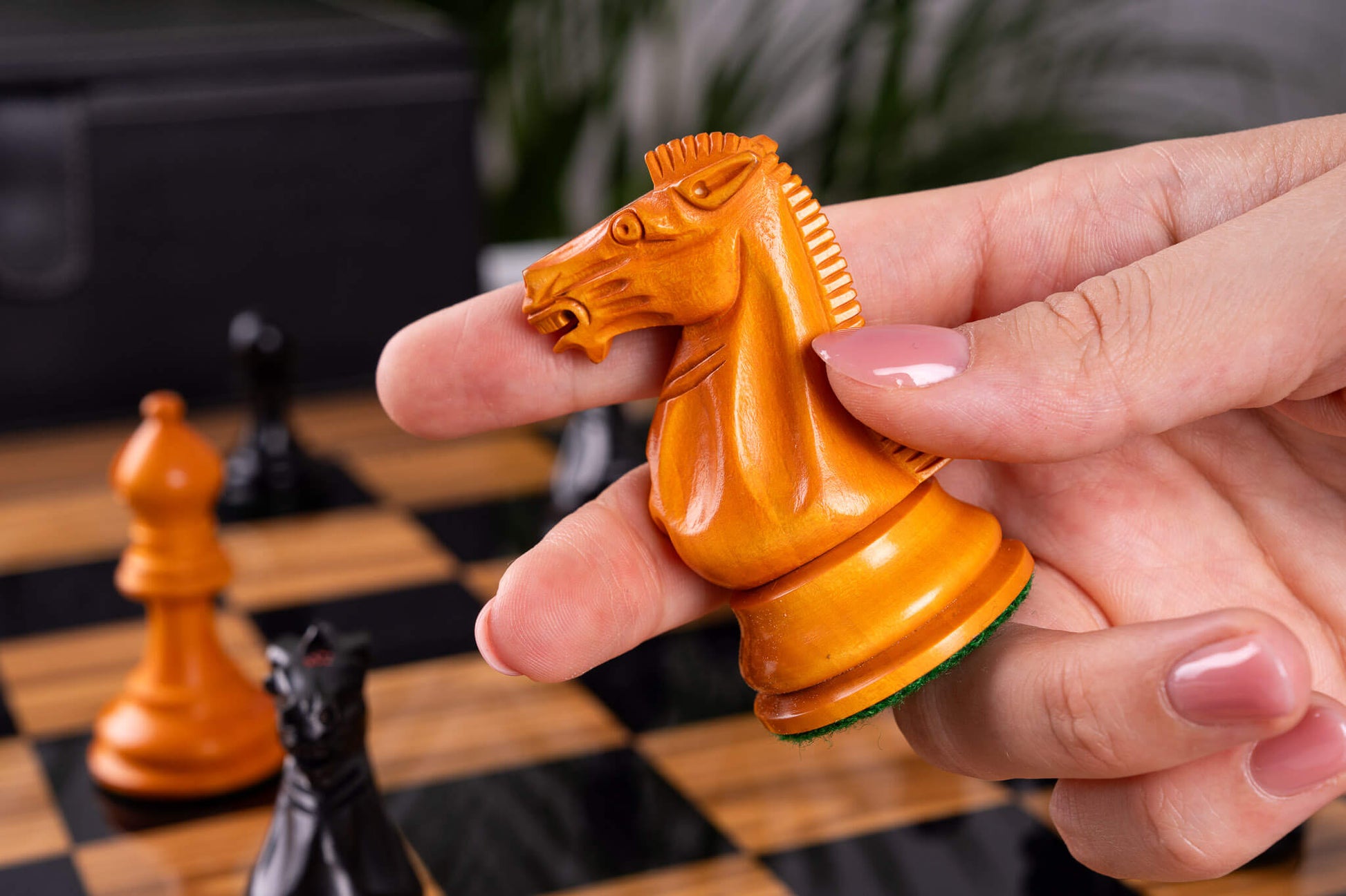 Jeu d'Échecs Essence <br>en Bois d'Olivier