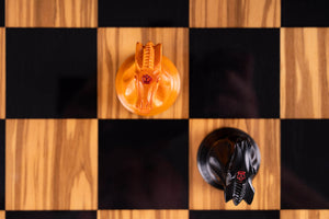 Jeu d'Échecs Essence <br>en Bois d'Olivier