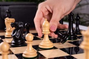 Jeu d'Échecs Parure <br>en Bois de Palissandre et d'Érable