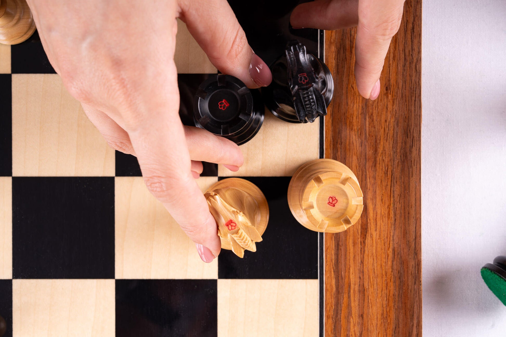 Pièces d'Échecs Staunton <br>Historiques