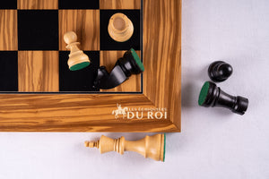 Jeu d'Échecs Duel <br>en Bois d'Olivier