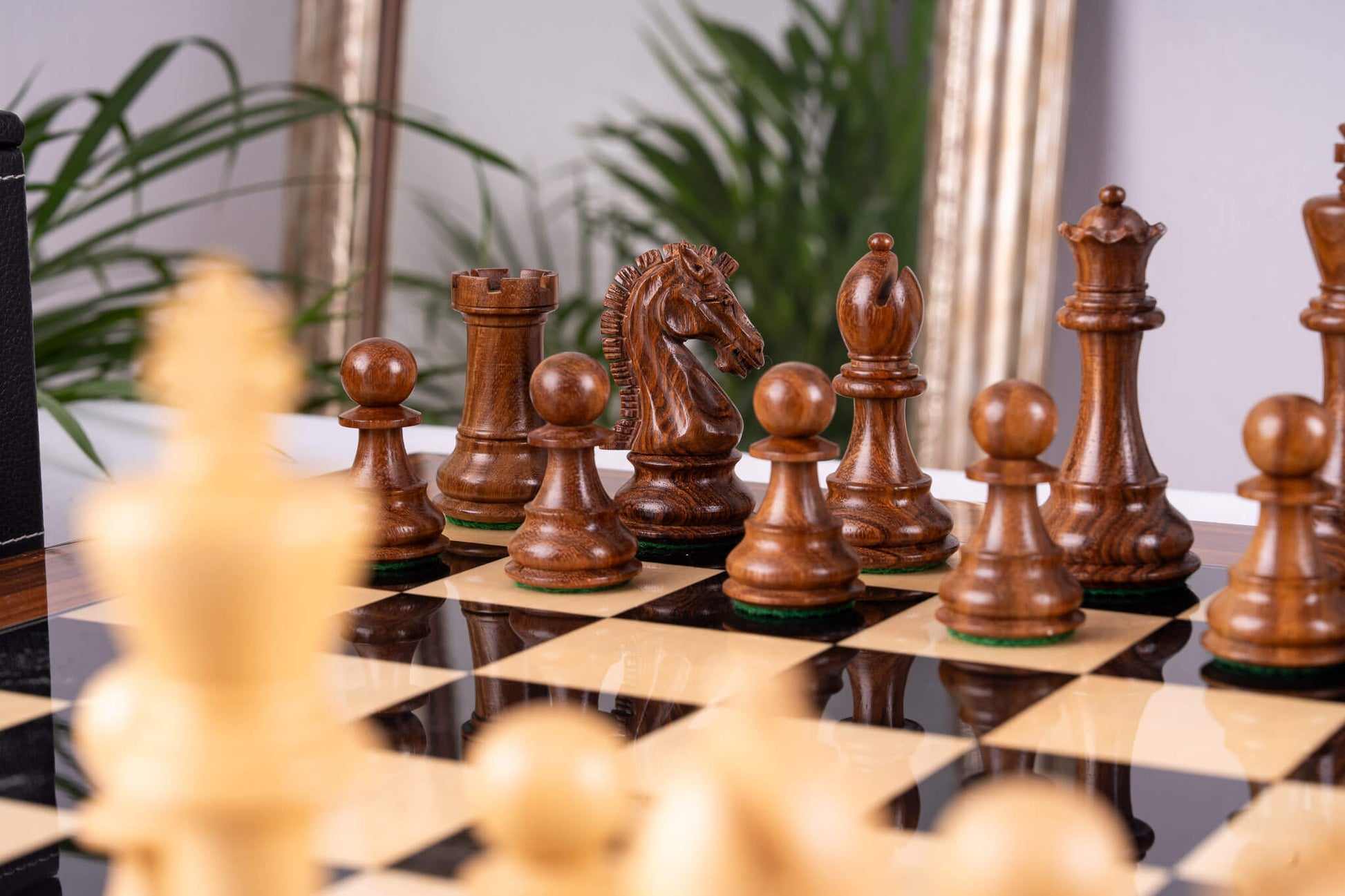 Jeu d'Échecs Impérial <br>en Palissandre et Érable