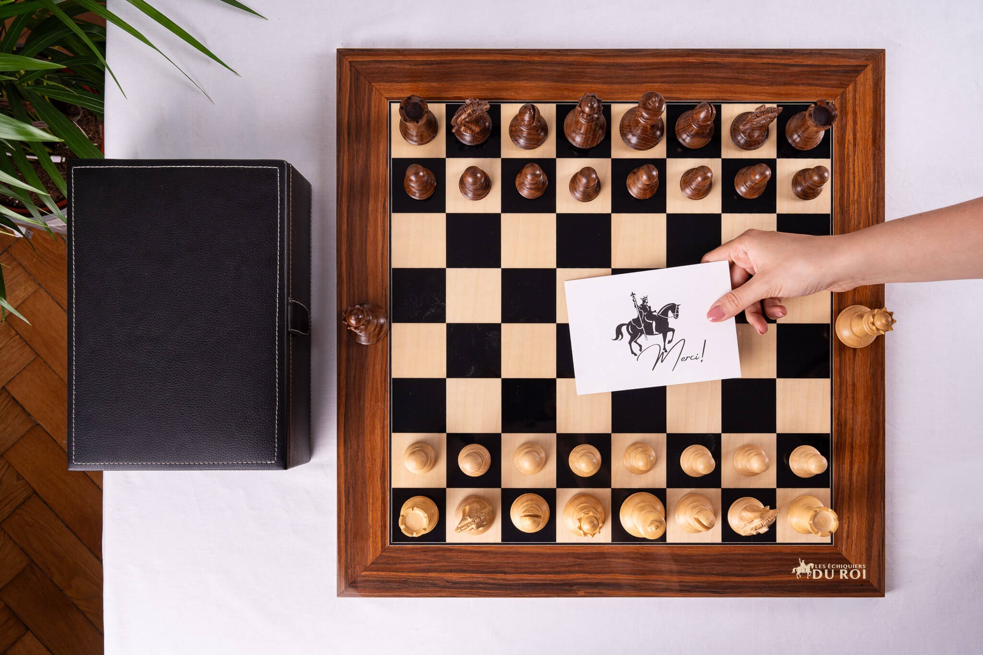 Jeu d'Échecs Impérial <br>en Palissandre et Érable