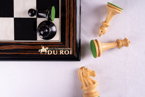 Jeu d'Échecs Éclat <br>en Bois d'Ébène