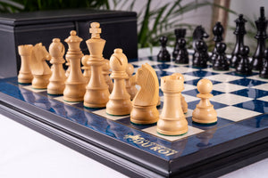 Jeu d'Échecs Renouveau <br>en Loupe de Frêne