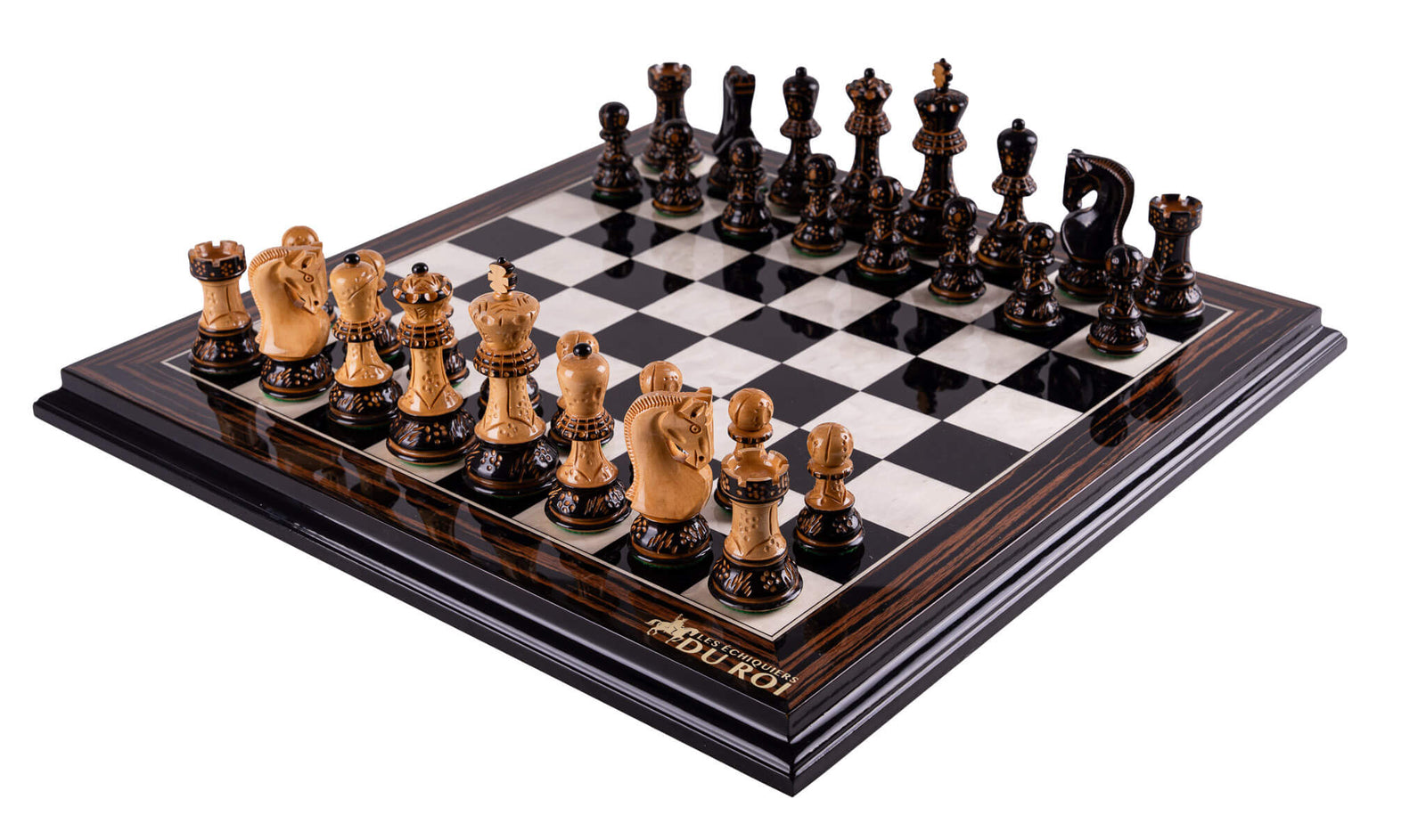 Jeu d'Échecs l'Éternel <br>en Bois d'Ébène
