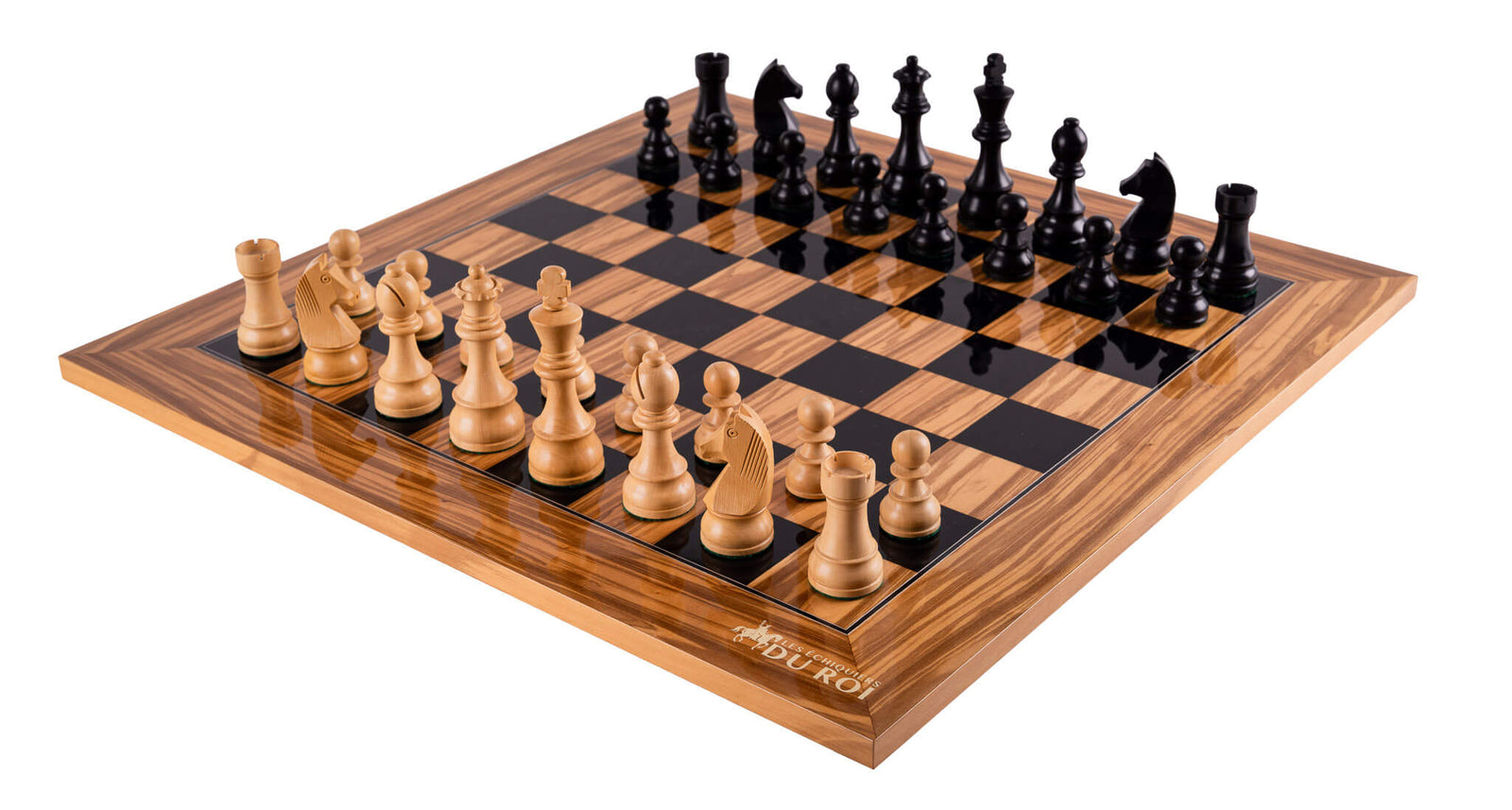 Jeu d'Échecs Duel <br>en Bois d'Olivier