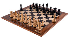 Jeu d'Échecs Parure <br>en Bois de Palissandre et d'Érable