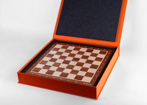 Jeu d'Échecs de Tournoi <br>en Bois d'Acajou Numéroté