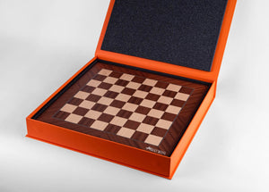 Jeu d'Échecs Lumière <br>en Bois d'Acajou