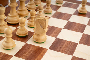 Jeu d'Échecs Solstice <br>en Bois d'Acajou