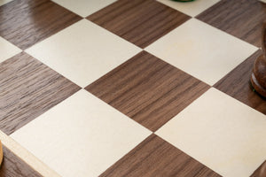 Jeu d'Échecs Style Américain en Érable et Noyer — détail 8