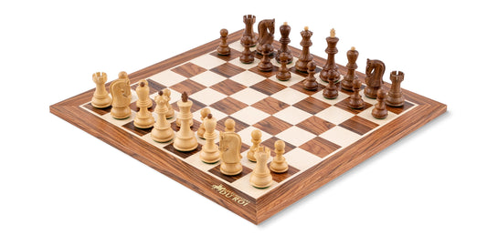 Jeu d'Échecs Aristocratie <br>en Bois de Palissandre