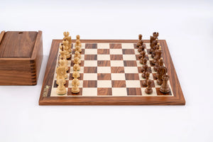 Jeu d'Échecs Aristocratie <br>en Bois de Palissandre