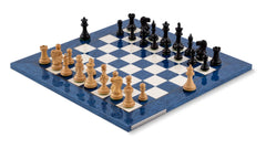 Jeu d'Échecs Azur <br>en Loupe de Frêne et Buis
