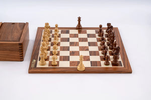 Jeu d'Échecs Bravoure en Bois de Palissandre — vue d’ensemble 1