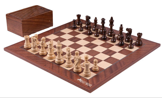 Jeu d'Échecs Faisceaux en Bois d'Acacia <br>et d'Acajou