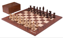 Jeu d'Échecs Faisceaux en Bois d'Acacia <br>et d'Acajou