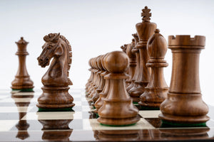 Jeu d’Échecs Couronne en Bois d’Ébène — photo 6