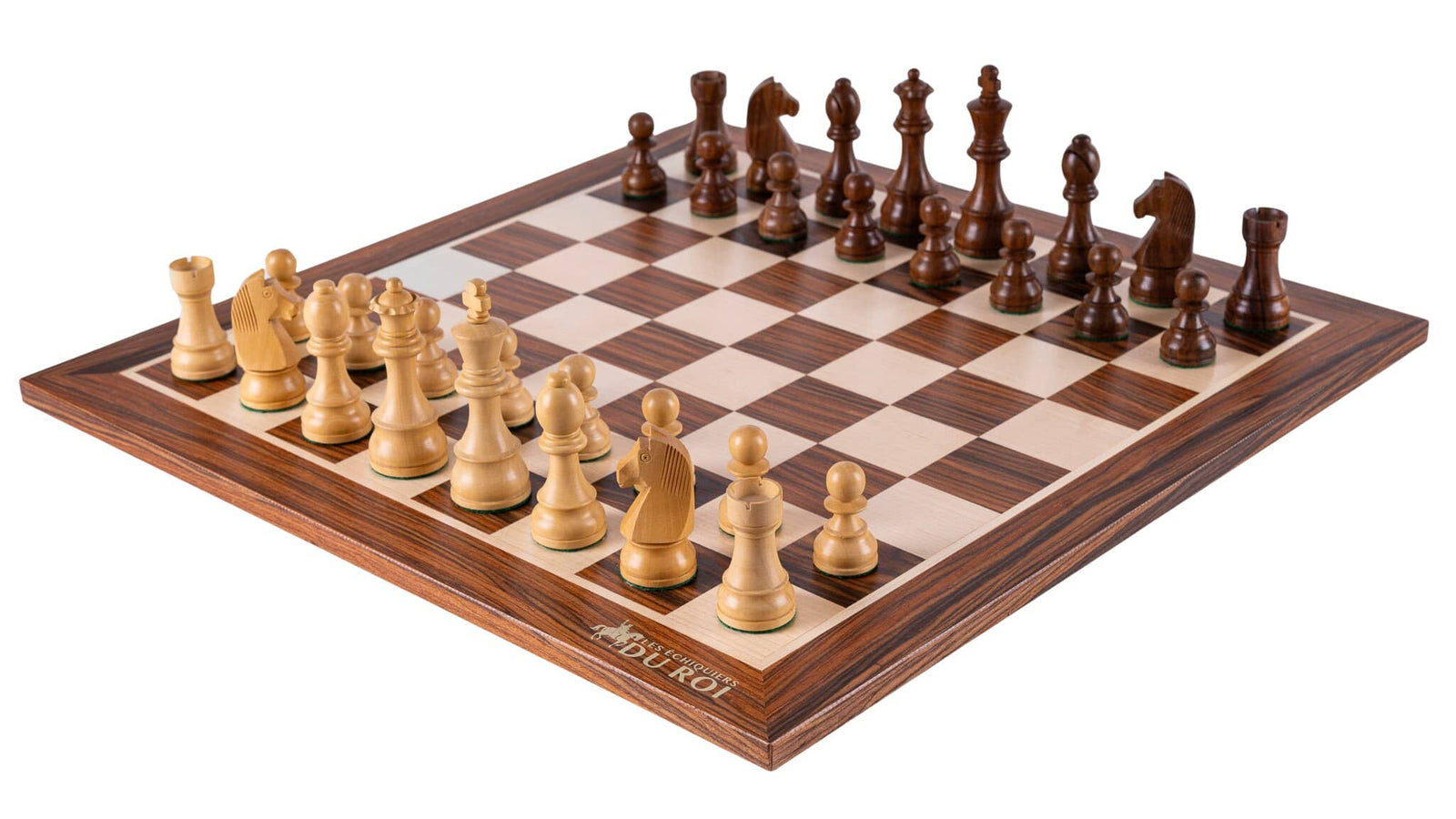 Échiquier Clair <br>en Bois de Luxe