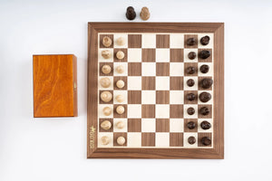 Échiquier en Bois d’Érable et de Noyer — photo 8