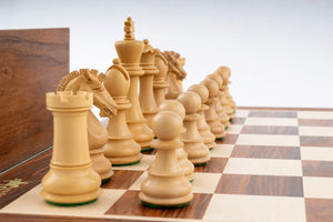 Jeu d'Échecs Monument <br>en Bois de Palissandre