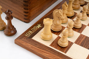 Jeu d'Échecs Monument <br>en Bois de Palissandre