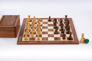 Jeu d'Échecs Raffiné en Bois de Palissandre — détail 4