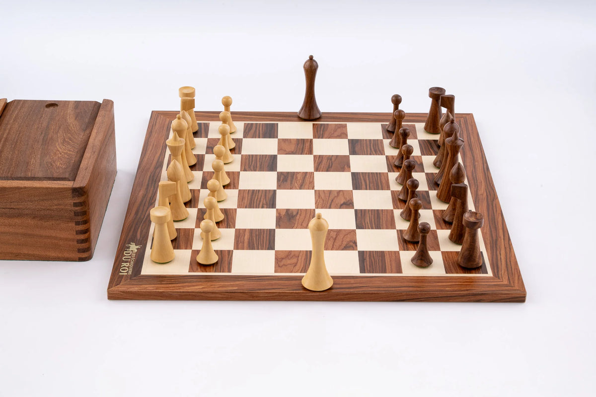 Jeu d'Échecs Symphonie en Bois de Palissandre — vue d’ensemble 1