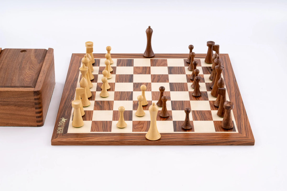 Jeu d'Échecs Symphonie en Bois de Palissandre — vue d’ensemble 2