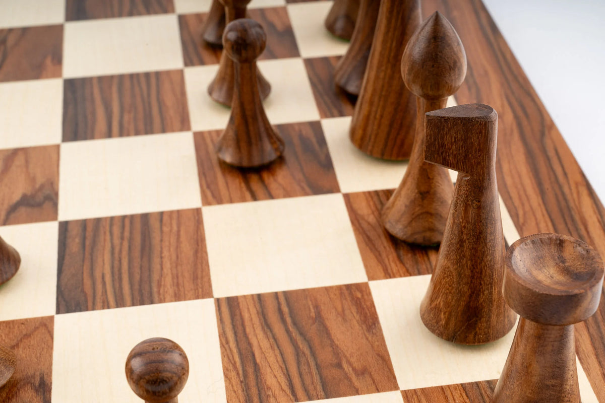 Jeu d'Échecs Symphonie en Bois de Palissandre — détail 6