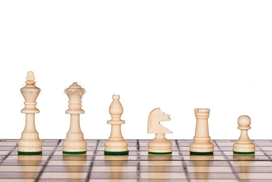 Pièces d'Echecs Blanches