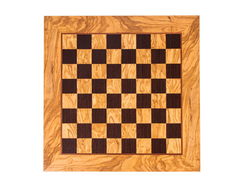 Échiquier en Bois d'Olivier <br>40 cm