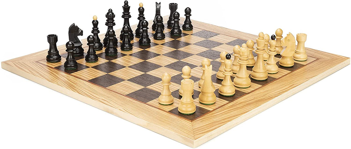 Jeu d'Echecs en Bois d'Olivier