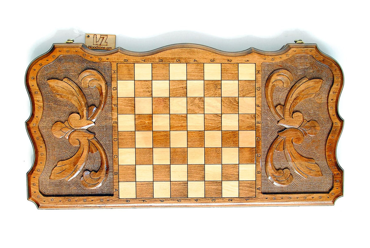 Achat Jeu Backgammon en Bois Damier