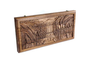 Backgammon en Bois de Luxe Hêtre