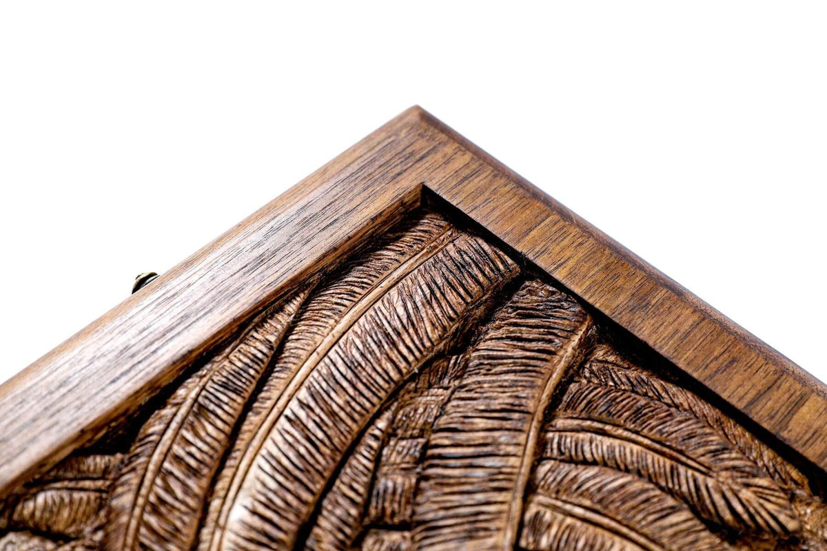 Backgammon en Bois de Luxe Pions Noirs