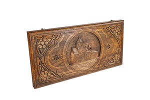 Jeu de Backgammon en Bois Portable