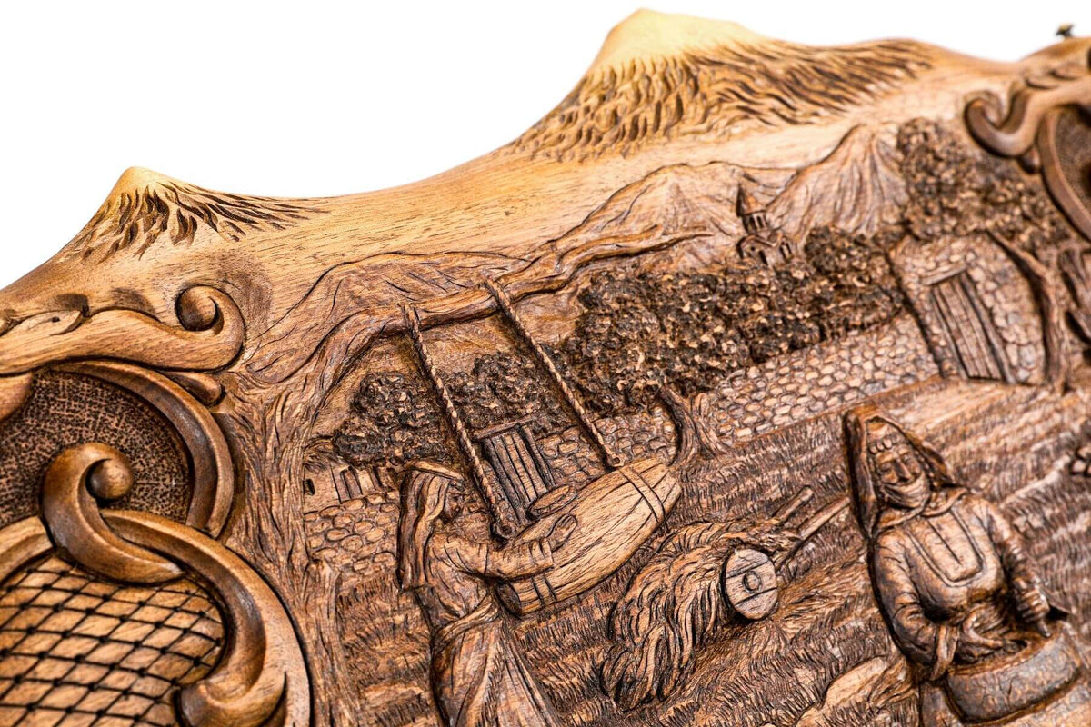 Backgammon de Voyage de Luxe Artisanal