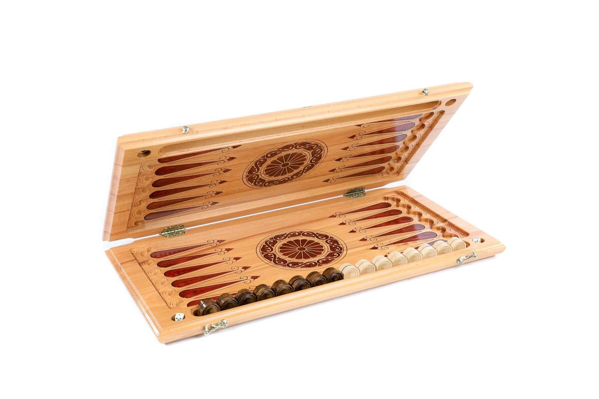 Backgammon de Grande Taille Pliable