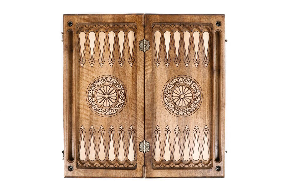 Plateau de Backgammon Oriental Pliable