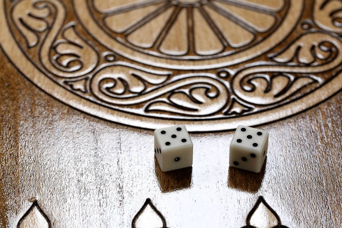 Plateau de Backgammon de Prestige Dés