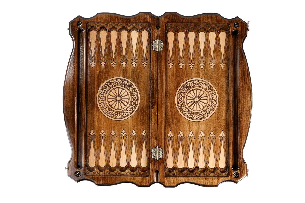 Plateau de Backgammon de Prestige Pions Adverses