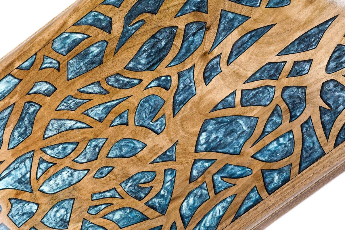 Plateau de Backgammon Professionnel Pions Blancs