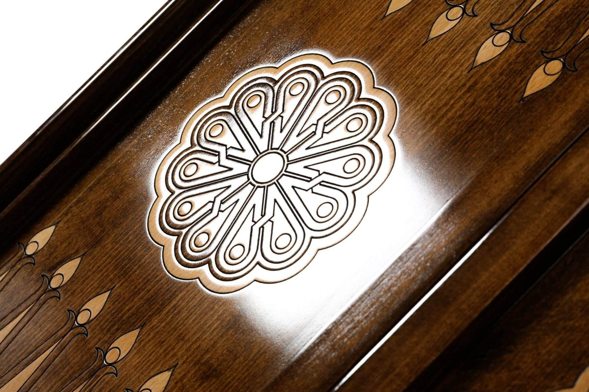 Plateau de Backgammon Rococo Classique Décoratif