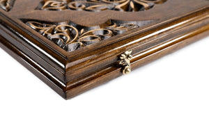 Plateau de Backgammon Rococo Classique Artistique