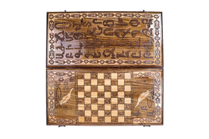 Backgammon Vintage Pions Noirs