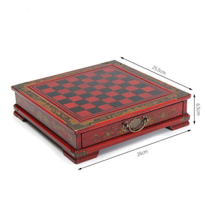 Echiquier et Jeu d'Echecs Guerriers Chinois Taille