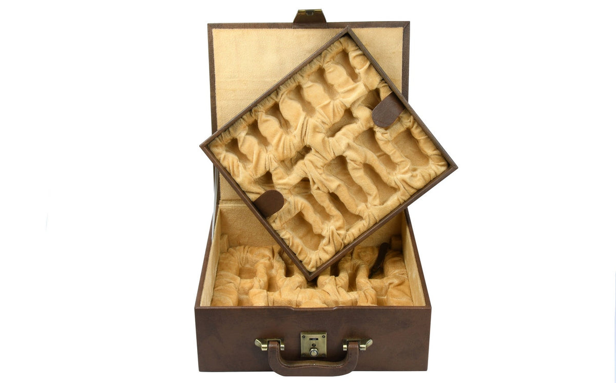 coffret pièces échecs luxe