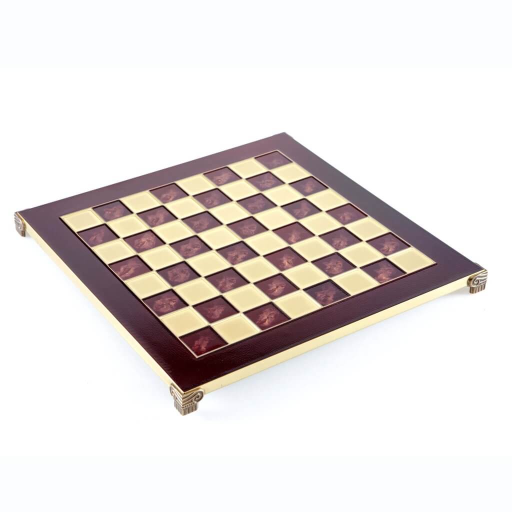 Échiquier 36x36cm Colonnes Grecques